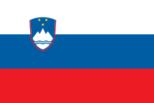 Paczki i przesyłki do Słowenii - flaga Słowenii