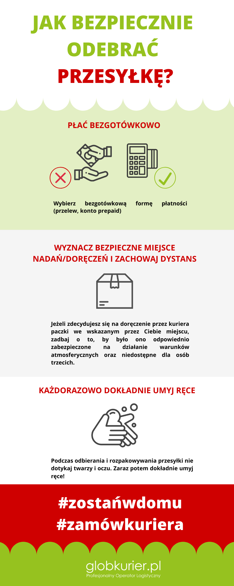 #zamówkuriera #zostańwdomu wyślij paczkę online z Globkurier.pl