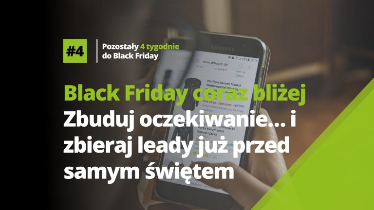 Black Friday coraz bliżej