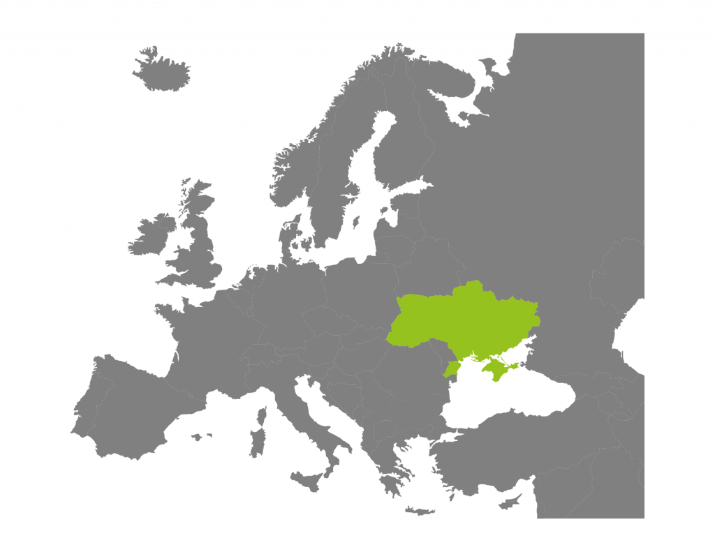 mapa ukrainy