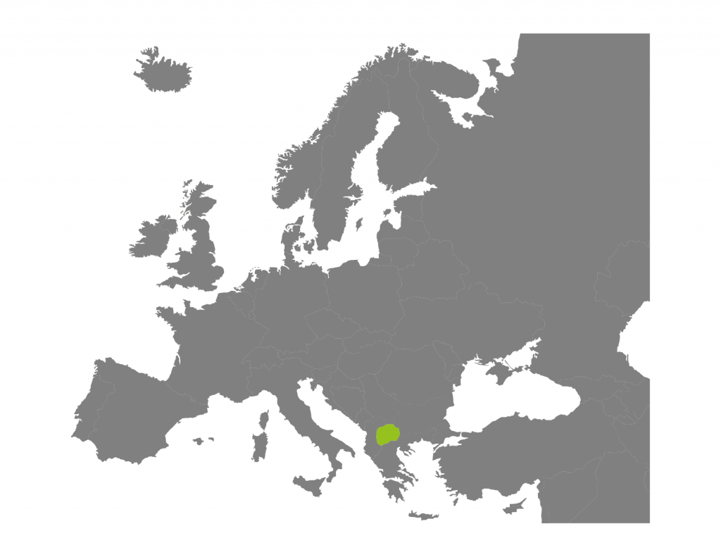 mapa Macedonia