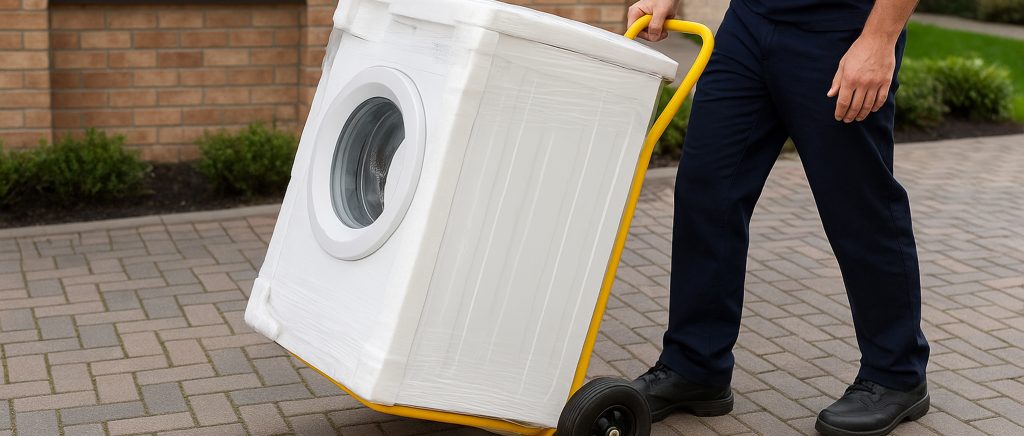 jak wysłać pralkę kurierem